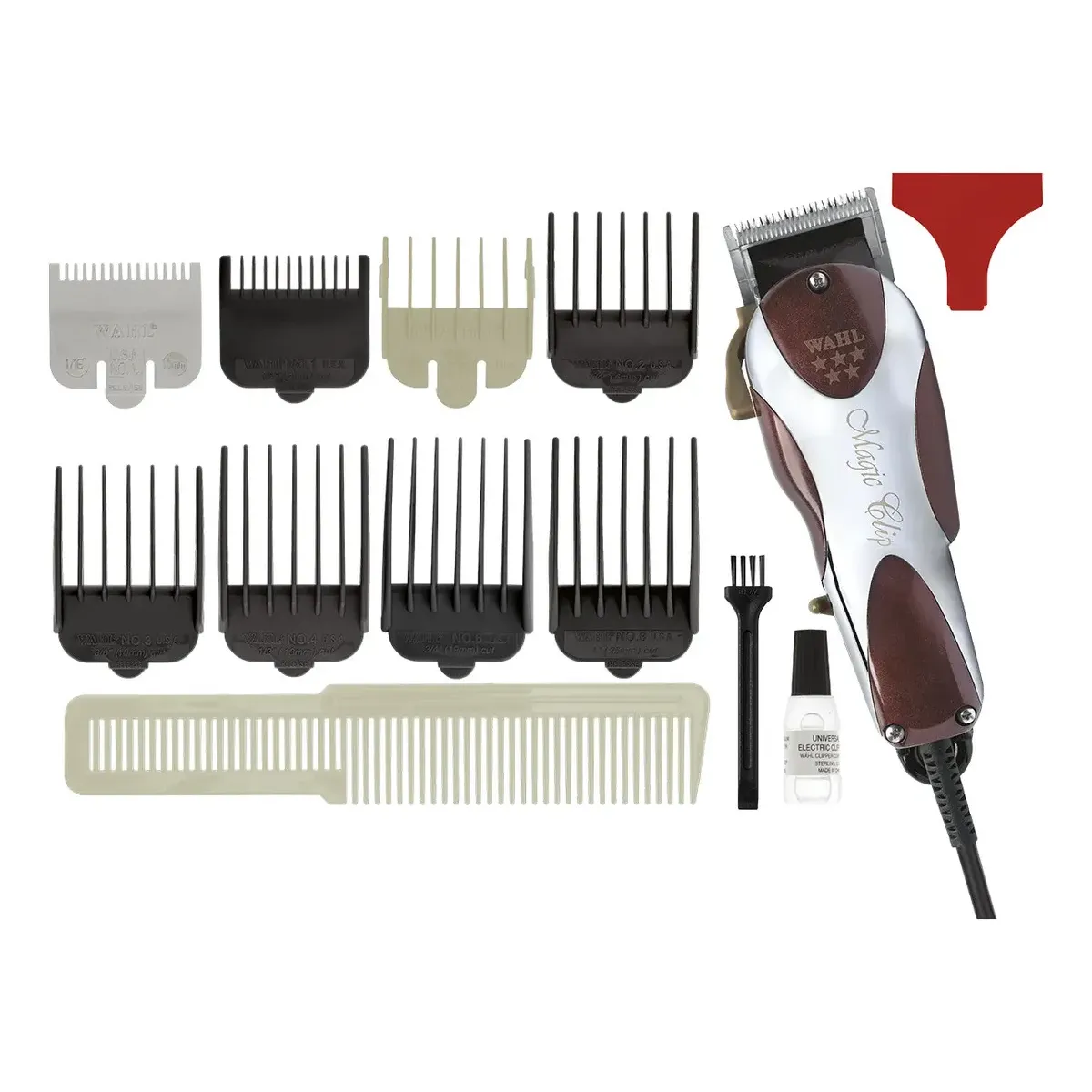 Maquina De Cortar Cabelos V9000 Wahl Magic Clip Com Fio