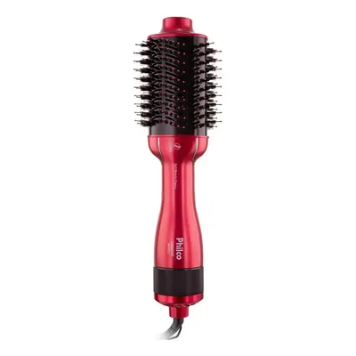 Escova Secadora de Cabelos Soft Beauty Cherry Philco Pec13 1300w 4 em 1 seca, alisa, modela e dá volume