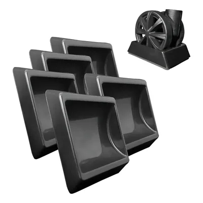 Kit 5 Trava Rodinhas Cadeira Escritório Gamer Abs Injetado