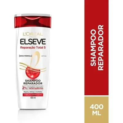 Shampoo L'Oréal Paris Reparação Total 400mL