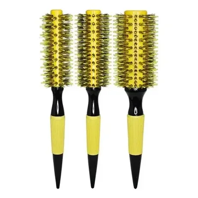 Kit 3 Escovas Profissional Cerdas De Javali