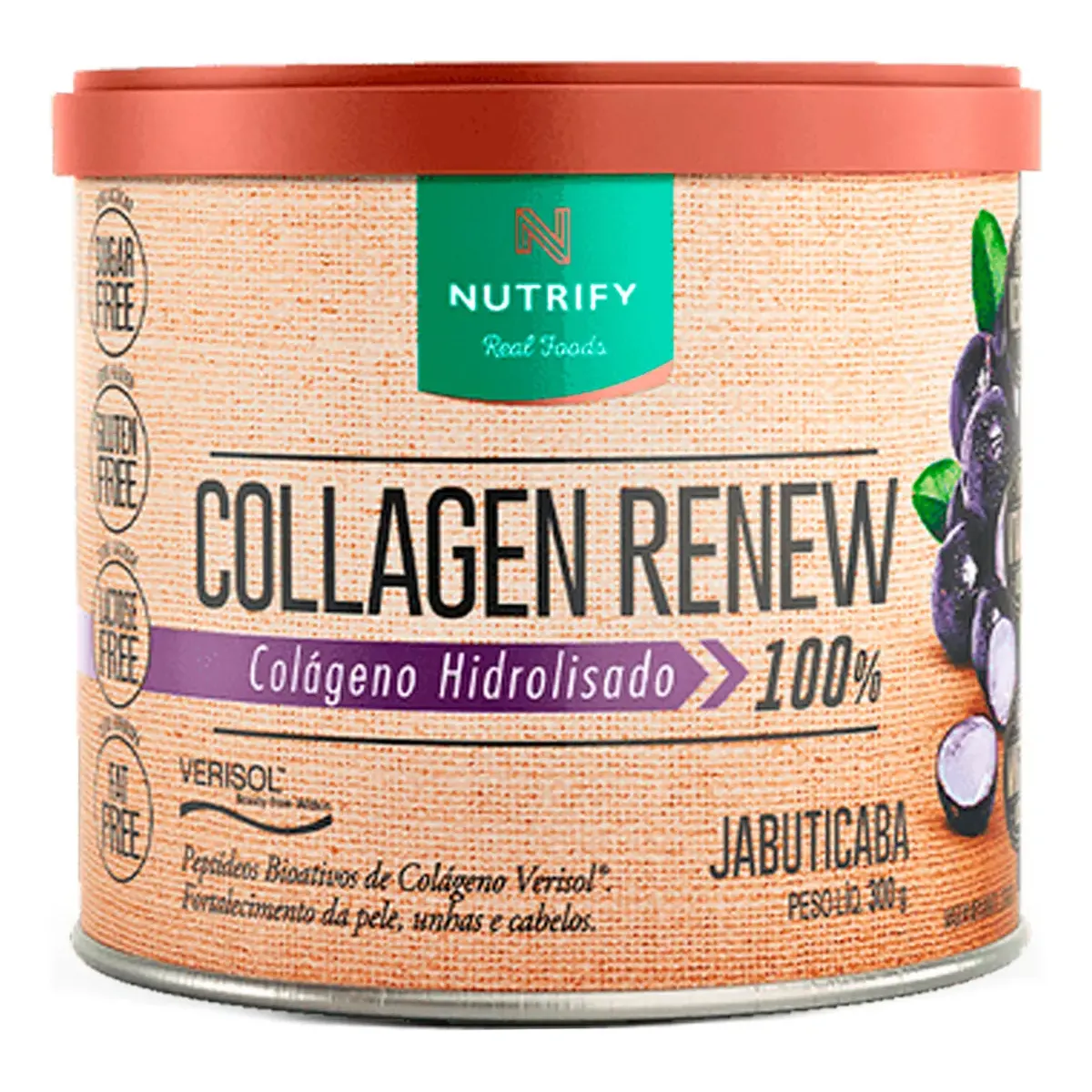 Nutrify Colágeno Collagen Renew Jabuticaba - 300g