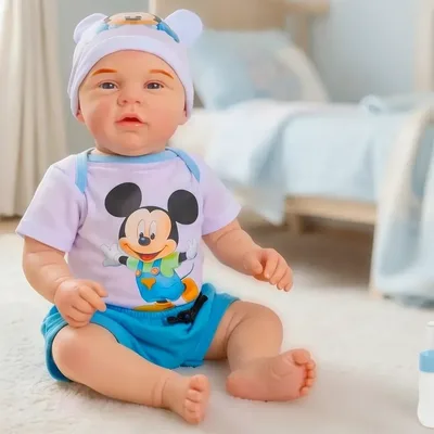 Bebê Reborn Menino Boneco Original Realista De Silicone