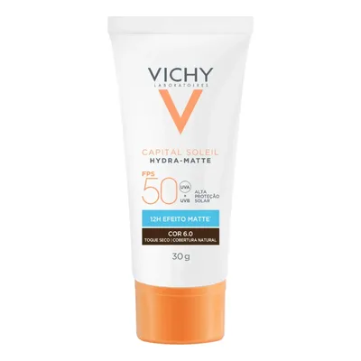 Protetor Solar Capital Soleil Hydra-matte Fps 50 Cor 6.0 30g Vichy
