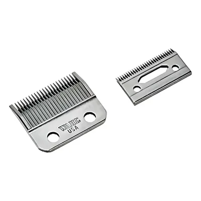 Lâmina De Corte Wahl Professional De 1 Mm E 3 Mm Com 2 Furos Prateado