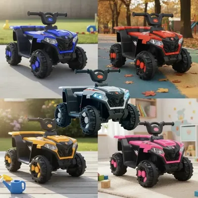 Mini Quadriciclo Elétrico Infantil 6v Bivolt! Thundertoys