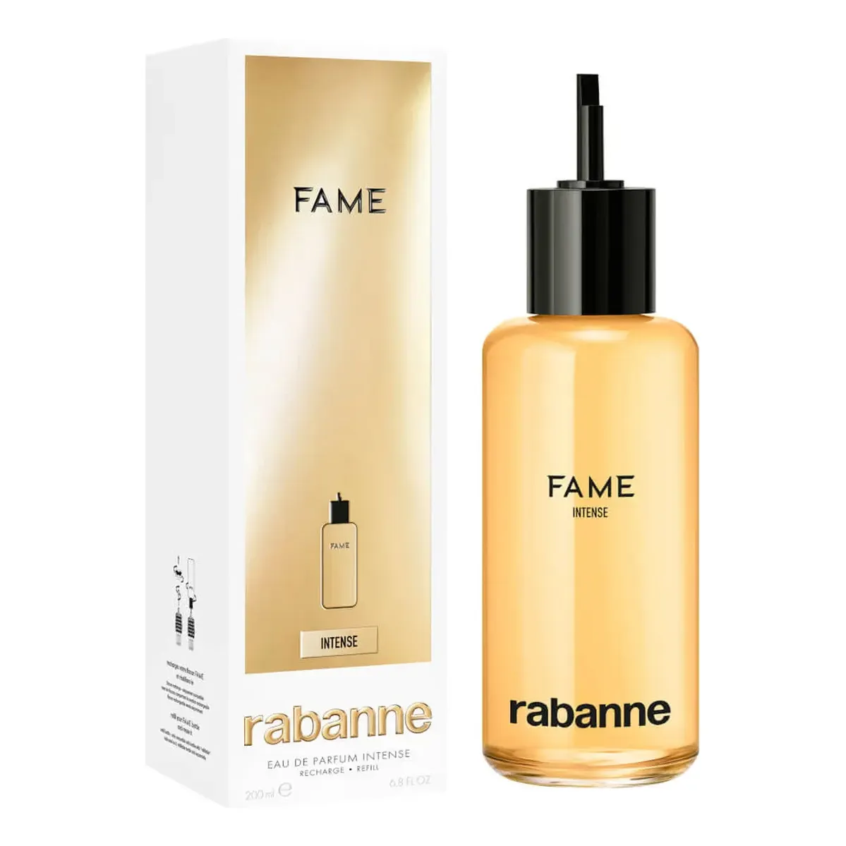 Perfume Rabanne Fame Intense Eau de Parfum Intense Recarga 200 ml