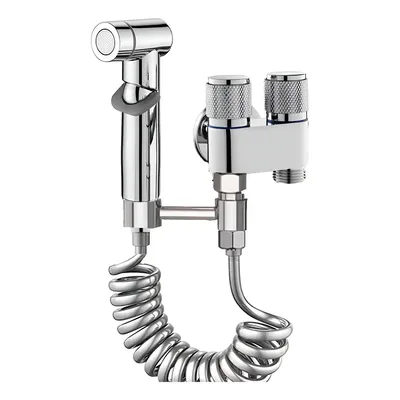 Kit Banheiro Ducha Higiênica Com Registro Duas Saídas 1/2 Mm