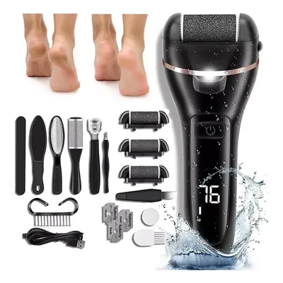 Kit 18 Lixador Para Pés Elétrico Esfoliante Removedor Calos 127/220v