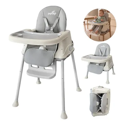 Cadeira Alimentacao Bebe Portátil Infantil 2 Em 1 Pipdip
