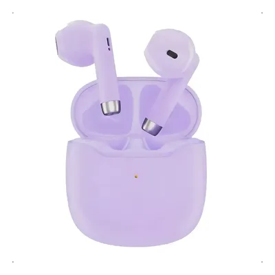 Fone De Ouvido Bluetooth P Celular Tws Sem Fio Cor Lilás HAIXIA