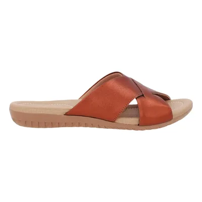 Sandália Rasteira Usaflex Feminina Chinelo Slide Salto Baixo