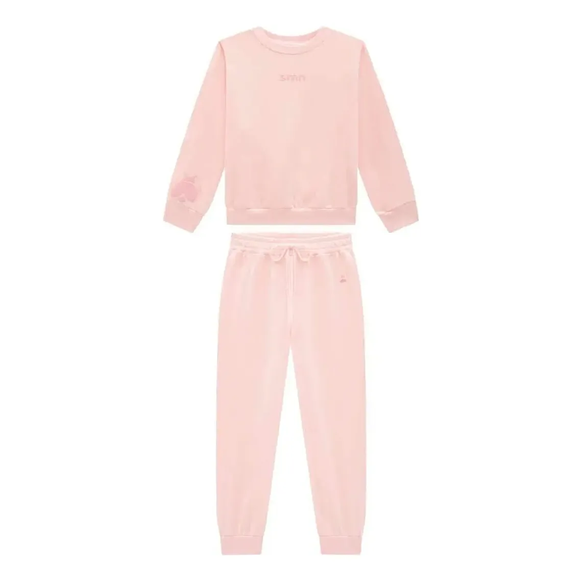 Conjunto Moletom Felpado Rosa Somnii