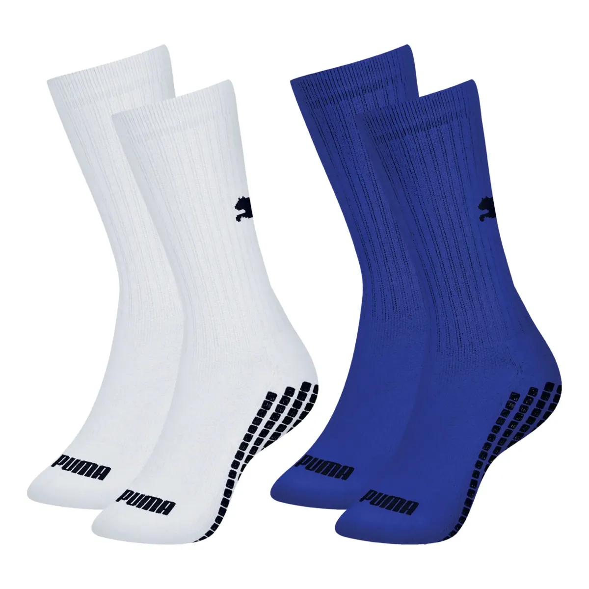 Kit 2 Pares Meia Antiderrapante Puma Esportiva Futebol