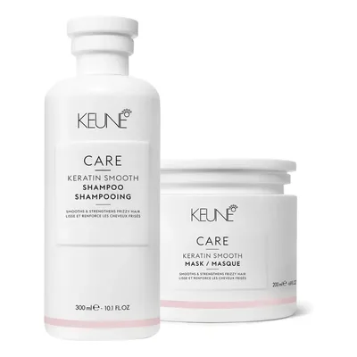 Kit Keune Care Keratin Smooth Shampoo Mask (2 Produtos)