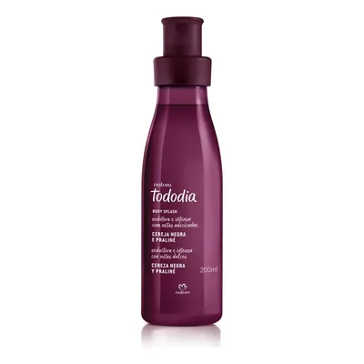 Body Splash Natura Tododia Cereja Negra E Praline