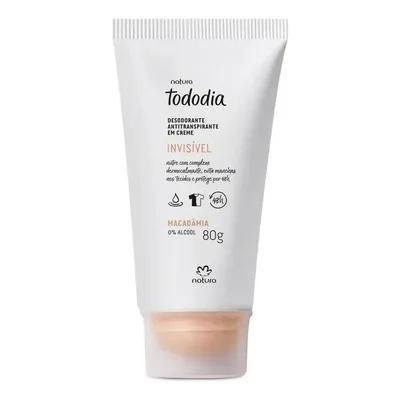 Natura Desodorante Antitranspirante Em Creme Macadamia 80g