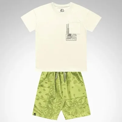 Conjunto Infantil Menino Playground Estampado