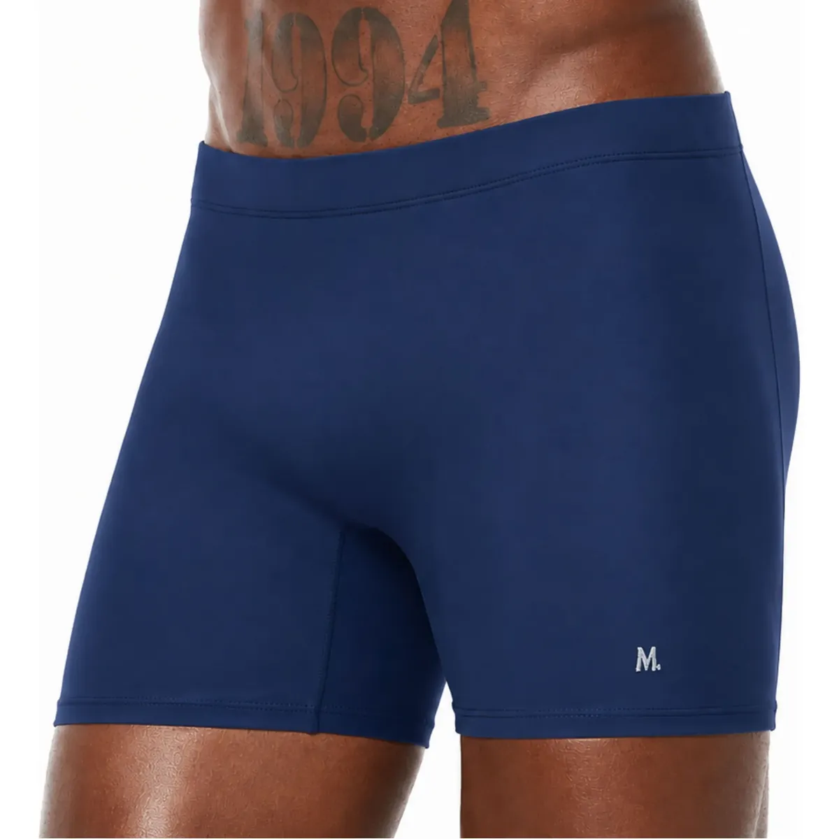 Sunga Masculina Boxer Alongada Short Praia Natação Dry Mash