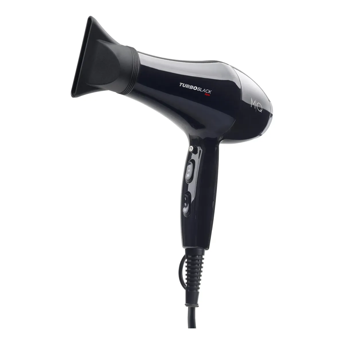 Secador De Cabelo Profissional Turbo Black Ion Mq 2400w