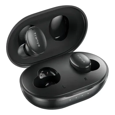 Fone Sem Fio Tranya M20 Bluetooth 5.3 Som Imersivo e Controle Preciso