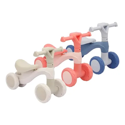 Bicicleta Andador Equilíbrio Sem Pedal 4 Roda Zippy Toys