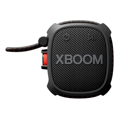 Caixa de Som LG XBOOM GO XG2T-BK Bluetooth, 10W, Som Compacto e Potente, à prova d'água (IP67), Bateria de Longa Duração, Ideal para Uso ao Ar Livre
