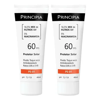 Principia Kit Protetor Solar Facial Ps-01 Fps60
