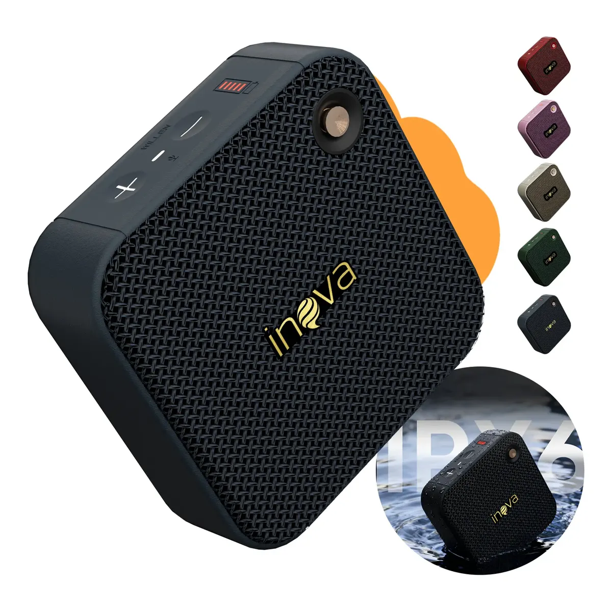 Caixa Caixinha De Som Tws Bluetooth Portátil Com Usb Y Radio
