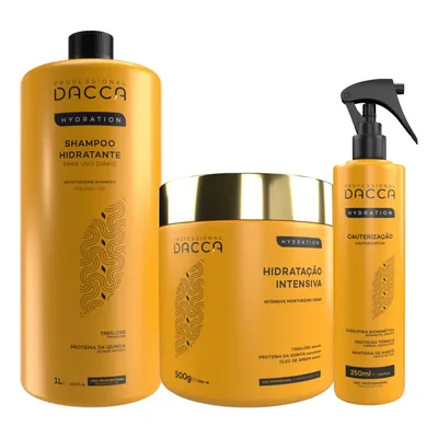 Kit Dacca De Cauterização Profissional Máscara De Hidratação