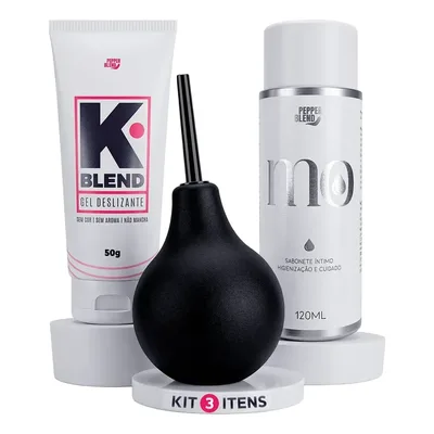 Kit 3 Ducha Íntima Ginecológica Gel Sabonete Procto Higiene Higienizador Para Lavar