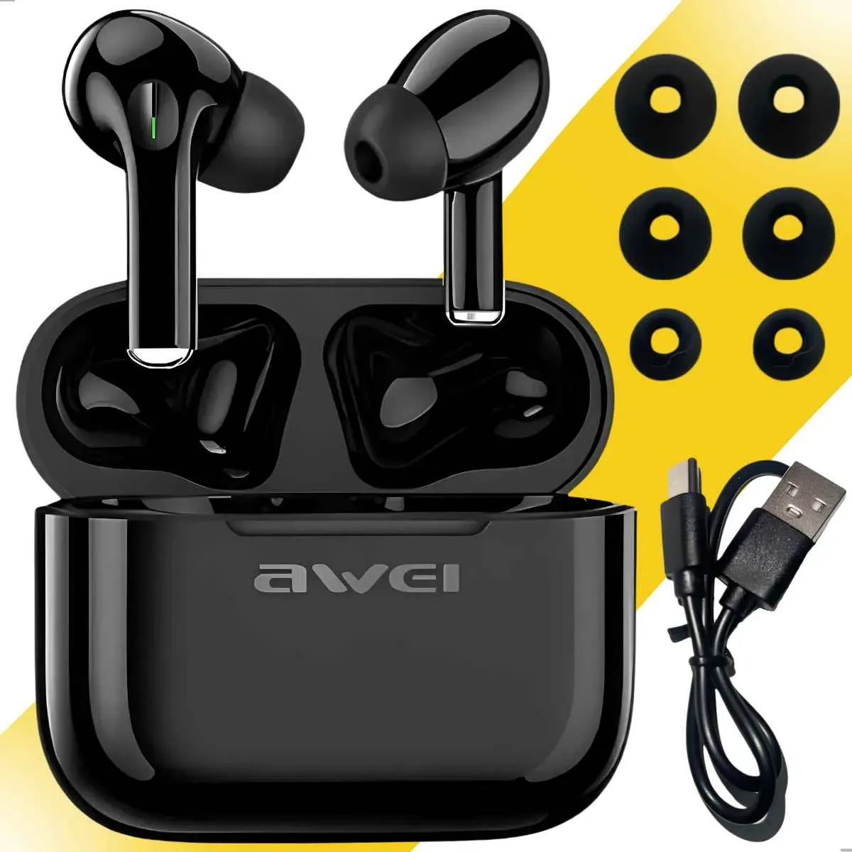 Fone De Ouvido Bluetooth T29 Tws Gamer Mais 30h De Musica