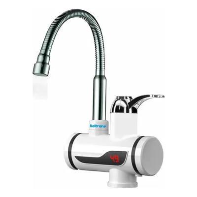 Torneira Elétrica Bancada + Acabamento Abs Cor Branco