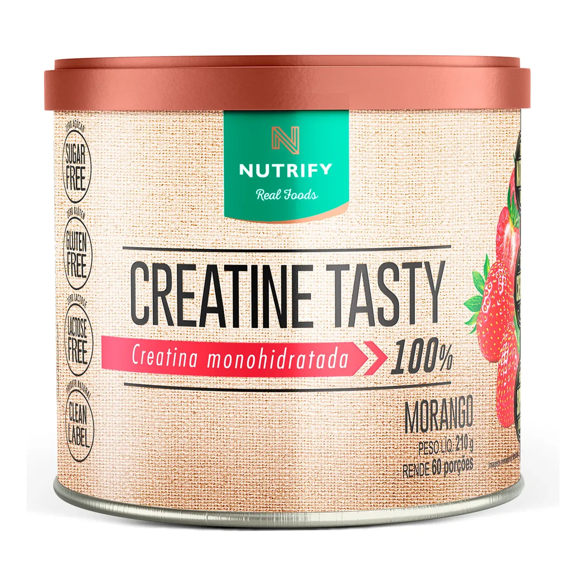Nutrify Creatine Tasty - Creatina Monohidratada 210g