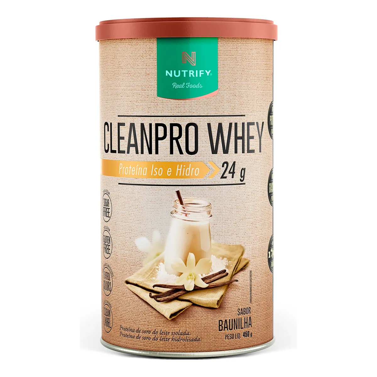 Nutrify Proteína Cleanpro Whey 450g