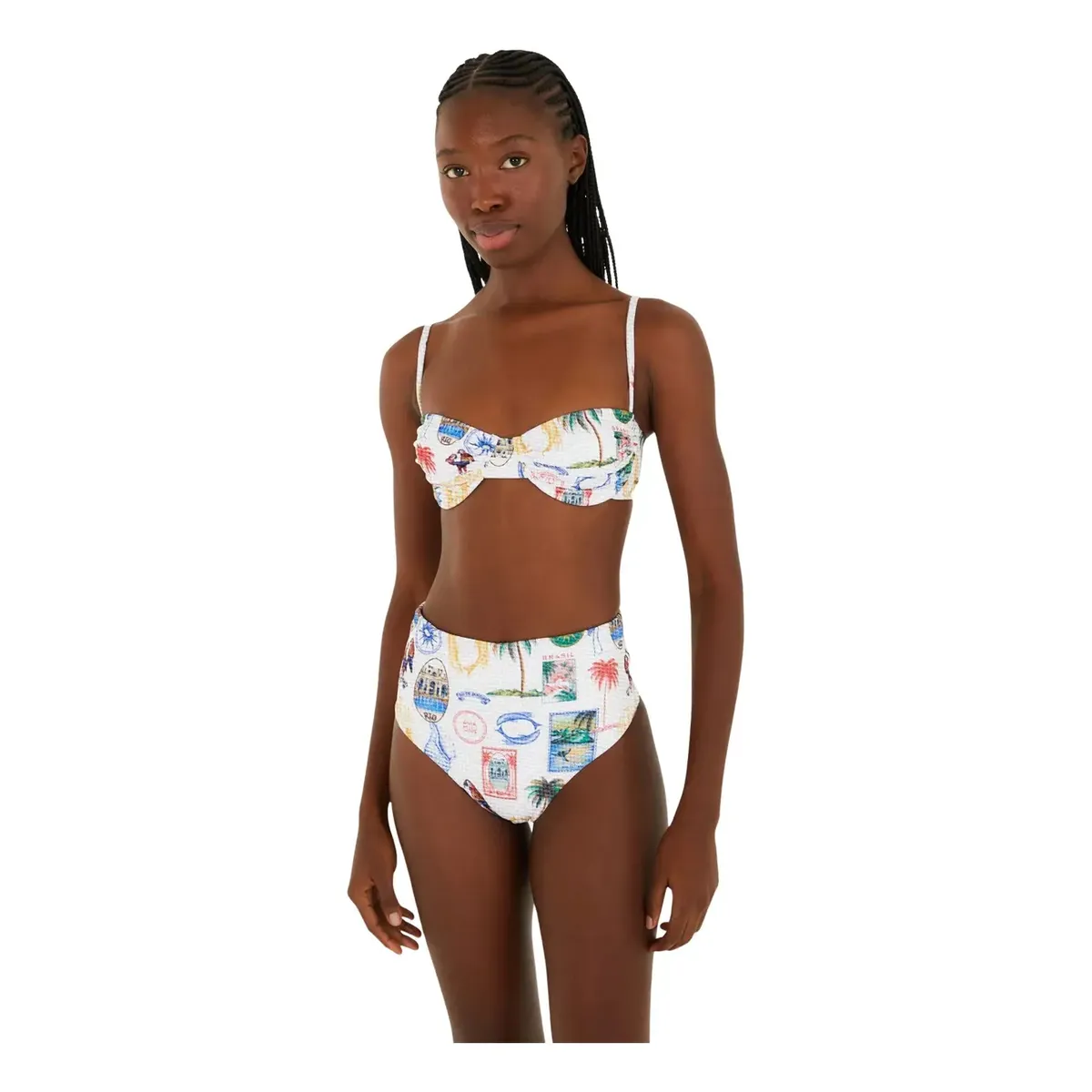 Biquini Hot Pants Farm Rio Tropical Vintage