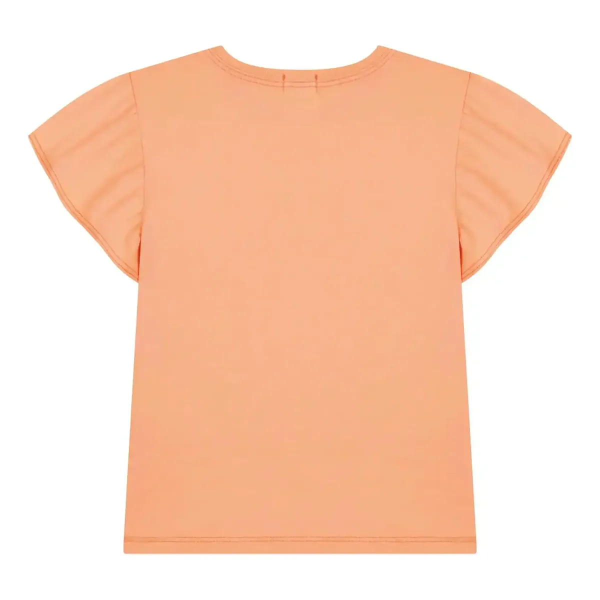 Blusa Infantil Malha Bichos Laranja Alecrim Kukiê