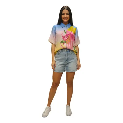 Camisa Farm Rio Floral Lena