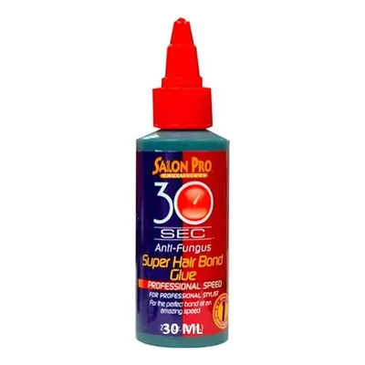 Cola Fria para Cílios em Tufos Salon Pro 30 Second Hair 30 ml Cor Preta