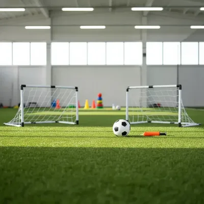Kit Mini Golzinho Duas Trave Futebol Gol Infantil Bola