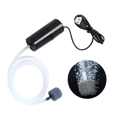 Mini Micro Bomba Ar Oxigenador Aquario Iscas Vivas Usb 127/220v