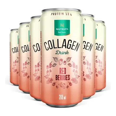 Colágeno Collagen Drink Nutrify Pineapple 269ml 6 Unidades