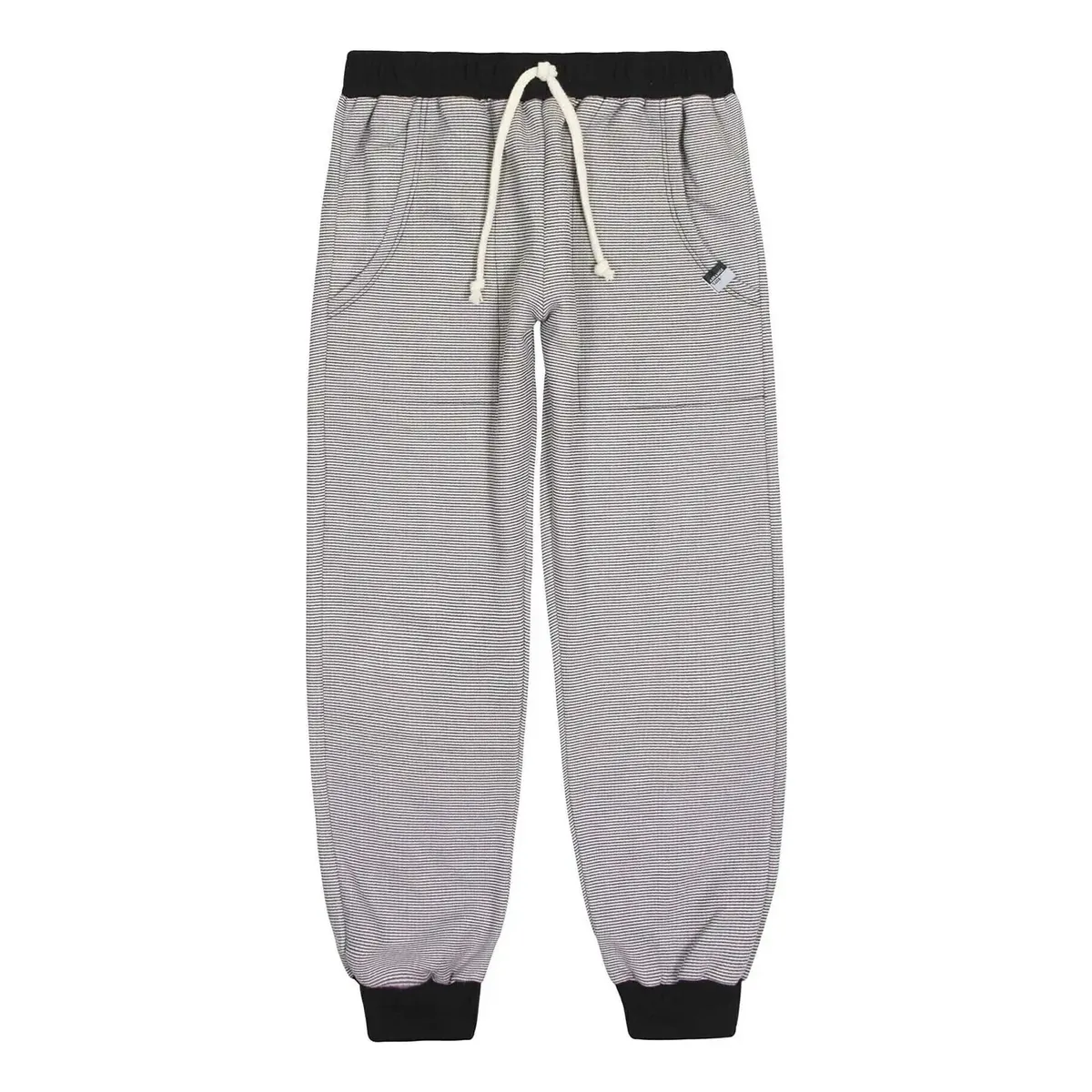 Calça Infantil Flanelada Listrada Abrange