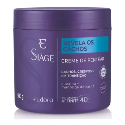 Eudora Siáge Creme De Pentear Revela Os Cachos 500g