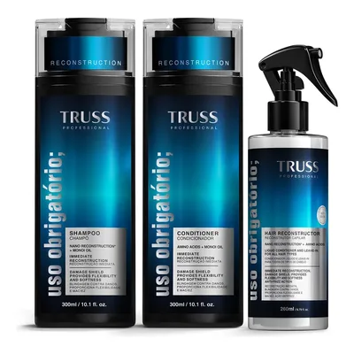 Kit Truss Uso Obrigatório Hair Reconstructor (3 Produtos)