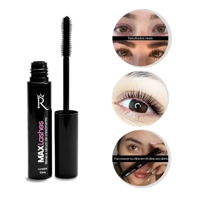 Max Lashes 2em1 Sérum De Tratamento E Rimel Preto