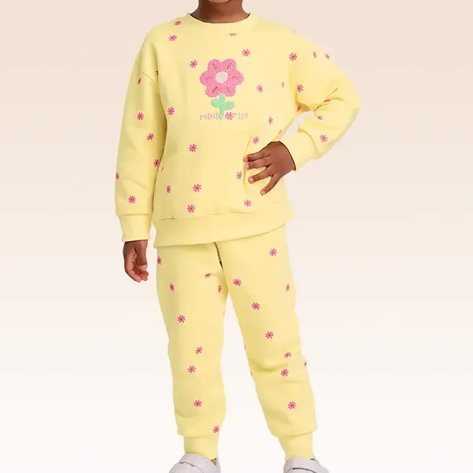 Conjunto Infantil Blusão E Calça Moletom Flanelado Fakini
