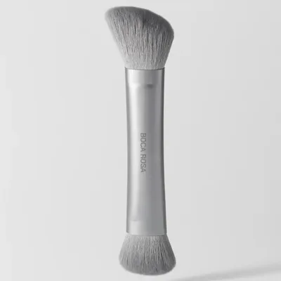 Pincel Duo 1 Boca Rosa Beauty Cinza