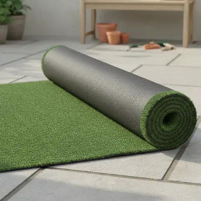 Tapete De Grama Sintetica 12mm (2m2) 2,00m X 1,00m Decoração Verde
