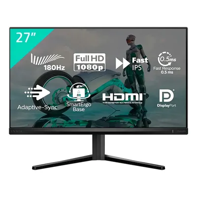 Monitor Gamer Philips Evnia 27 Ips Wide Fullhd 180hz 0.5ms